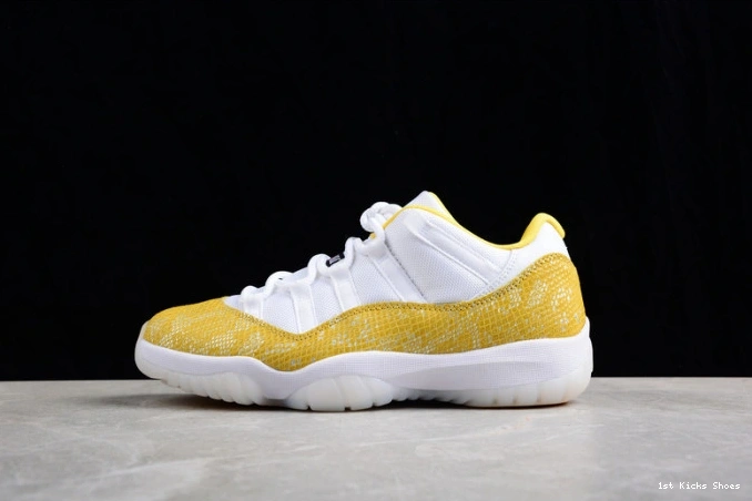 1st Kicks 1379 low air jordan snakeskin” 11 ah7860- GoodFit “yellow 1106